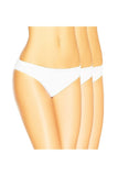 Comfortable Women's Bamboo Panties - 3 Pack in White