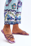 Elegant Rhinestone-Embellished Womenâs Flip-Flops