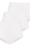 Women's Bamboo High Waist Panties - 3-Pack Set