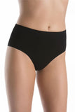 Eco-Friendly Black Bamboo Panties with Comfort Fit