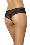 Elegant Lace & Mesh Women's Bra Briefs in White