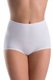 High-Waisted Bamboo Panties 3-Pack in White