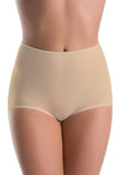 3-Pack Women's High-Waisted Bamboo Panties - Beige
