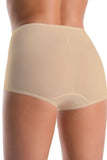 3-Pack Women's High-Waisted Bamboo Panties - Beige