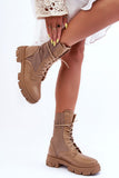 Stylish Flat Heel Women's Boots with Platform Comfort