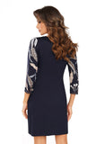 Charming Floral Lace Long Sleeve Nightgown