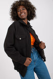 Black Quilted Transitional Jacket for Casual Styling