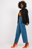 Black Quilted Transitional Jacket for Casual Styling