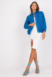 Dark Blue Quilted Transitional Jacket for Casual Styling