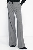 Wide Leg Pants with Elevated Waist for a Chic Look