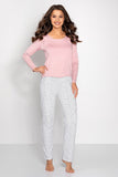 Elegant Women's Pajamas with Long Sleeves and Pants