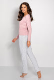Elegant Women's Pajamas with Long Sleeves and Pants