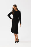 Charming Waist-Accentuating Dress with Stylish Belt