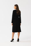 Charming Waist-Accentuating Dress with Stylish Belt