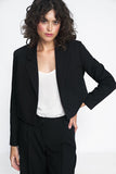 Versatile Black Lined Jacket for Any Occasion