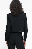 Versatile Black Lined Jacket for Any Occasion