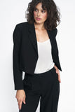 Versatile Black Lined Jacket for Any Occasion