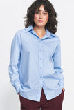 Delicate Collared Shirt in Muted Shades for Soft Office Style
