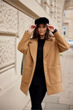 Versatile Buttoned Long Jacket for Fall & Spring