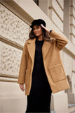 Versatile Buttoned Long Jacket for Fall & Spring