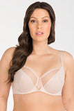 Elegant Soft Bra with Adjustable Fit and No Padding