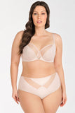 Elegant Soft Bra with Adjustable Fit and No Padding