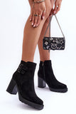 Eco-Suede Classic Boots with Insulated Comfort & Stylish Heel