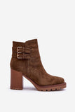 Eco-Suede Classic Boots with Insulated Comfort & Buckle Detail