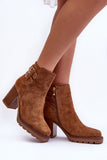 Stylish Eco-Suede Classic Boots with Insulated Comfort