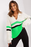 Cozy Acrylic-Wool Blend Sweater - One Size Fits All
