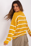 Casual Stripe Pattern Sweater for Everyday Wear