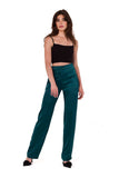Elegant Satin Straight Leg Pants for Women