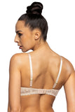 Elegant Lace Push-Up Bra with Adjustable Straps
