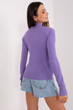 Soft Striped Turtleneck Long Sleeve Sweater for Everyday Wear