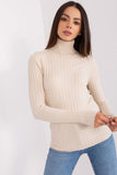 Elegant Ribbed Turtleneck Sweater for Everyday Comfort
