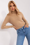 Elegant Ribbed Turtleneck Sweater for Everyday Comfort