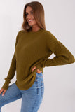 Versatile Women's Variegated Texture Sweater