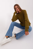 Versatile Women's Variegated Texture Sweater