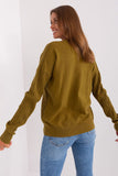 Versatile Women's Variegated Texture Sweater