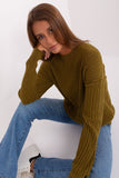 Versatile Women's Variegated Texture Sweater