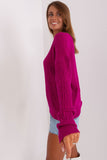 Variegated Women's Sweater for Everyday and Work Wear