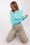 Cozy Variegated Women's Sweater for Everyday Wear