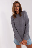 Variegated Women's Sweater for Everyday and Work Wear