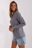 Variegated Women's Sweater for Everyday and Work Wear