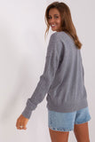Variegated Women's Sweater for Everyday and Work Wear