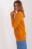 Versatile Women's Variegated Fabric Sweater