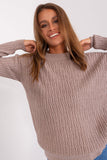 Versatile Long Sleeve Women's Sweater with Unique Texture