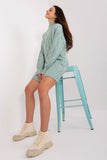 Cozy Multi-Fabric Blend Acrylic Knit Sweater
