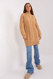 Cozy Multi-Blend Acrylic Knit Pullover Sweater