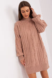 Soft Acrylic Blend Knitted Sweater - One Size Fits All